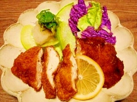 鶏胸肉☆おろしポン酢チキンカツ